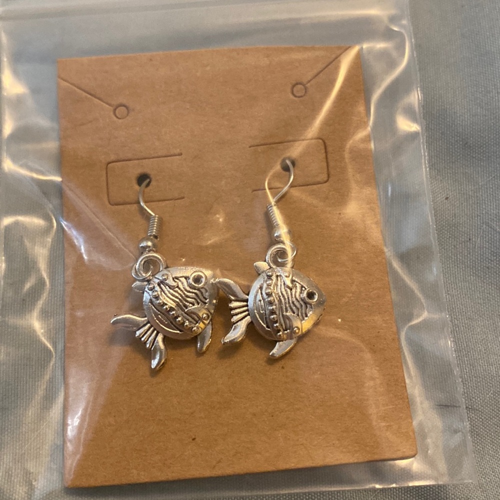 Fish earrings
